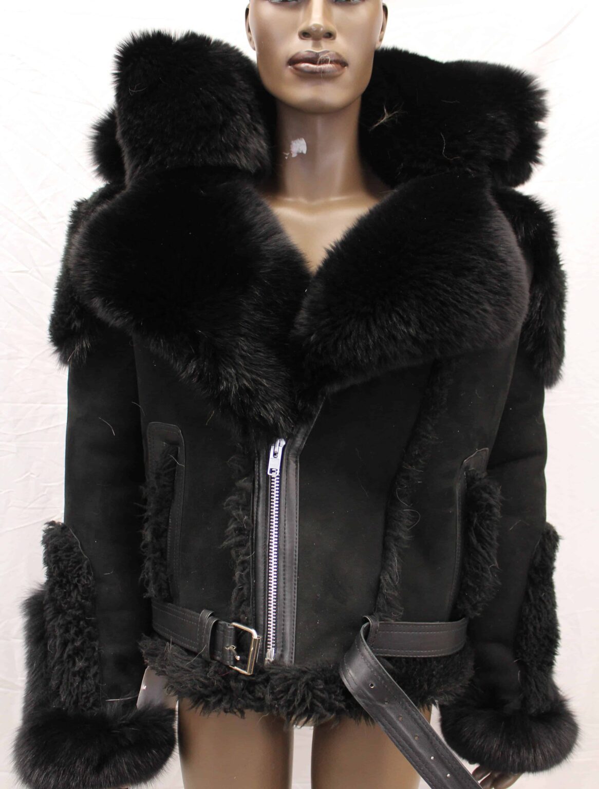 Womens Fur Shearling Jacket