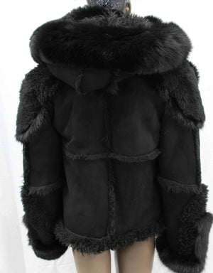 Womens Fur Shearling Jacket